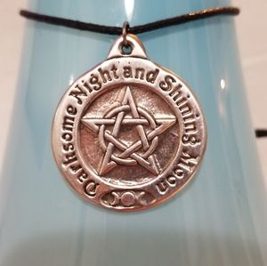 Gothic alchemy pendant